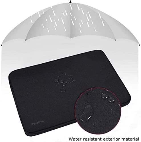 Dynotrek Feeder 17.3 inch Laptop Sleeve Case Cover Pouch, Computer Bag Compatible with HP Pavilion Envy Dell Lenovo IdeaPad LG Gram MSI ASUS Notebook Razer Blade Pro 17, Charcoal Black 2