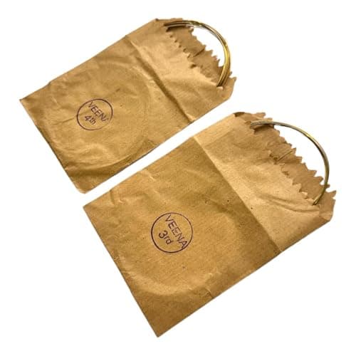 Brass strings for Saraswati veena, Complete 7-Piece Brass String Set for Veena � Ideal Replacement Strings for Beginners & Professionals, anti corrosion anti rust 4