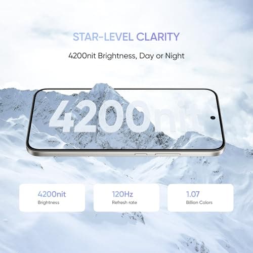 realme 16 5G Smartphone 12GB RAM 256 ROM 6.57" AMOLED 120Hz Display, 7000mAh Titan Battery 60W Fast Charge, Dual 50MP AI Camera, MediaTek Dimensity 6400 Turbo Processor, IP69 Air White 4