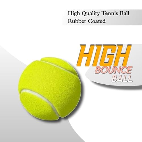 Popular Willow Cricket Bat for All Tennis Balls (Natural, Full Size), Wood, Multicolour 3