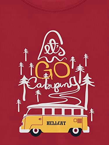 HELLCAT Boys Printed Round Neck T-Shirt with Shorts Set | Multicolor | Pack of 3_Mustard_9-10Years 3
