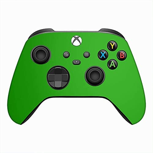 GADGETSWRAP Premium Material Skin Sticker Decal Compatible with Xbox X Controller - Green Electroplating