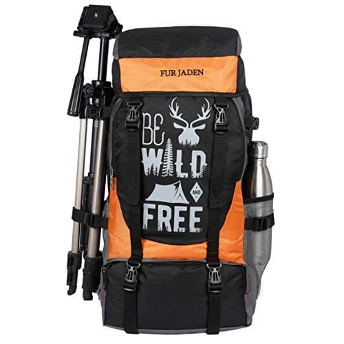 Fur Jaden 55 LTR Rucksack Travel Backpack Bag for Trekking, Hiking with Shoe Compartment, Multicolor 4