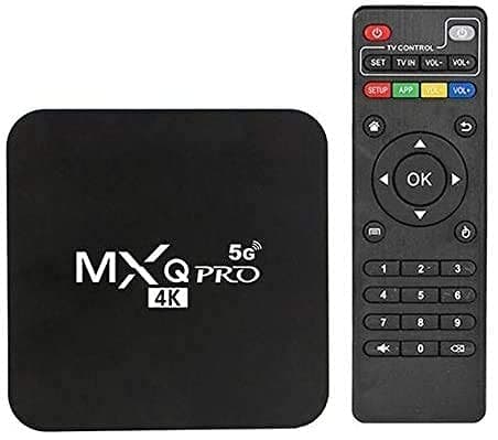 TECHDASH® 4K Mini PC Box, Android 10, 2GB Ram 16 GB ROM, H313 Quad Core Processor, H.265 Decoding,WiFi