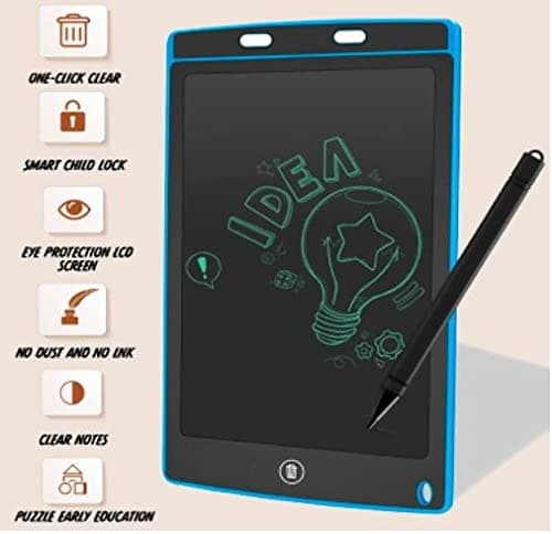 SKADIOO Big Size LCD Writing Tablet 12 Inch Screen, Toys, Kids Toy, LCD Writing pad, Tablet, Kids Toys for Boys, Toys for Boys 4 Years, Toys for 5+ Years Boys, Drawing Tablet, E-Note Pad 3