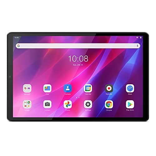 Lenovo Tab K10| 10.3 Inch Full HD Display| Wi-Fi+ LTE (Voice Calling)| 4GB RAM, 64 GB Storage| 7500 mAh Battery| 8 MP Rear Camera with LED flashlight| Octa-Core Processor| TUV Low Blue Light Certified