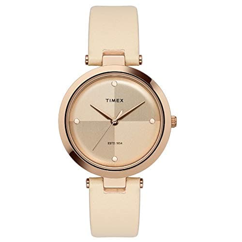 TIMEX Analog Rose Gold Dial Women's Watch-TWEL11817