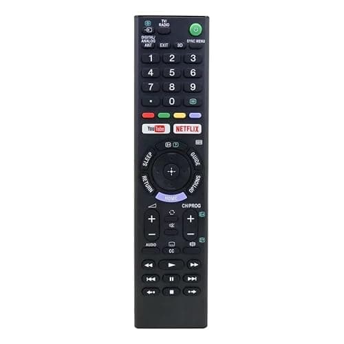 VNQ Remote Compatible with Universal Sony Smart Android Bravia Tv Remote RMT-TX301P, RMT-TX202P, RMT-TX300P RMT-TX321P ETC, Your Old Remote Must BE Same