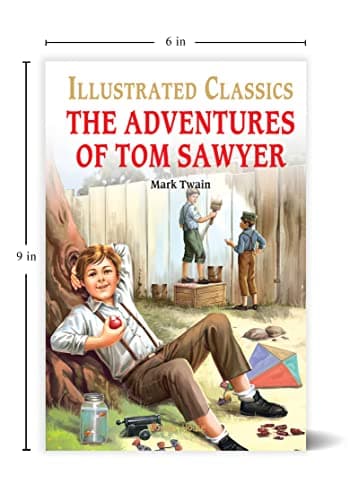 The Adventures of Tom Sawyer : llustrated Abridged Children Classic English Novel with Review Questions (Hardback 2