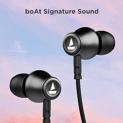 Boat Rockerz 245 v2 Pro, 30HRS Battery, ENx Tech, Fast Charge, Low Latency, Dual Pairing, Magnetic Ear Buds, IPX5, Type-C Interface, Bluetooth Neckband with Mic in Ear Earphones (Active Black) 4