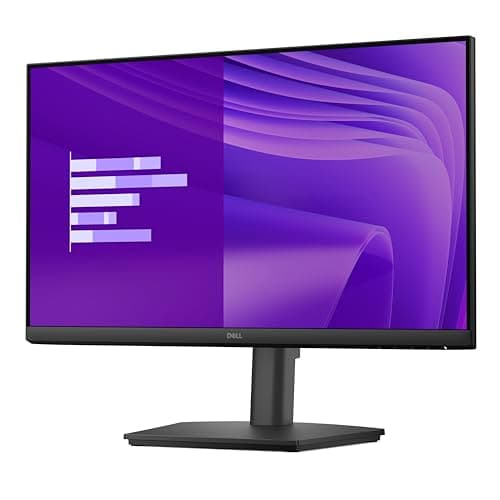 Dell E2425HSM 23.8 inch FHD Monitor|IPS Panel|Dual Speakers|5ms| 100Hz Refresh| 1000:1 Contrast | 250 cd/m2 |Ports: 1 HDMI, 1 DP 1.2, 1 VGA|TÜV Rheinland 3-Star Eye Comfort | Height Tilt Swivel Pivot 5