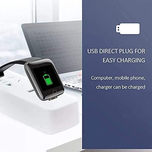 Smart Fitness Watch For vivo V17 (India) Original Sports Touchscreen Smart Watch Bluetooth 1.3" Smart watch LED with Daily Activity Tracker, Heart Rate Sensor, Sleep Monitor and Basic Functionality fo 2