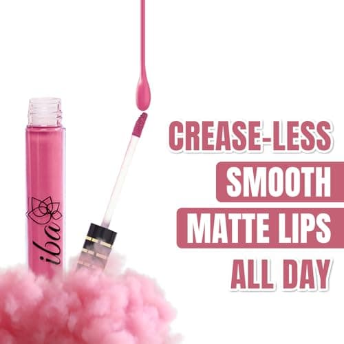 Iba Maxx Matte Liquid Lipstick- Blissful Mocha | Infused with Vitamin E & Almond Oil | Transfer Proof & Long Lasting | Waterproof & Smudge Proof | Velvet Matte Finish & Highly Pigmented | Lightweight  3