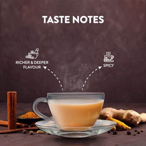 OT India Masala Chai Tin - Premium Mix of 7 Spices | Masala Spices Tea - Strong, Natural & Aromatic Flavour Tea (170 gm x Pack of 2) 5