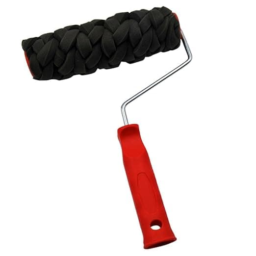 7'' Embossed Painting Roller Sponge Brush w/Plastic Handle Wall Decor Black |Painting Rollers & Sponges |Home & Garden | Home Improvement | Building & Hardware | Painting Supplies & Sprayers