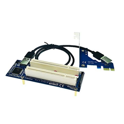 BNF® PCI-E Express X1 to Dual PCI Riser Extend Adapter Card with USB 3.0 Cable| Computer Components & Parts |Port Expansion Cards|1 piece PCI-E to Dual PCI Riser Extend Adapter Card 4