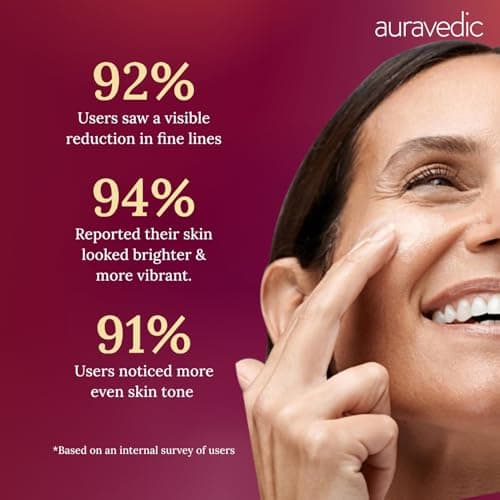 Auravedic Kumkumadi Tailam Retinol Face Serum For Pigmentation and Dark Spot 50ml Niacinamide Serum For Oily Skin Dry Skin Combination Kumkumadi Oil For Face Anti Aging and Pigmentation 4