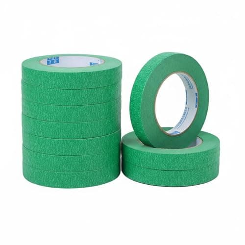 SNAPPSY Exterior Wall Painting Tape Strong Adhesion Color Separation Tape Weather-Resistant Bleed-Resistant for DIYers, Home Renovation, 1.8CM, Tube