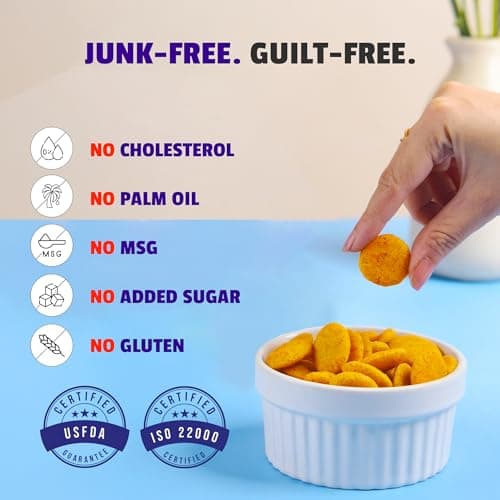 The Healthy Binge Ultimate 10 Assorted Healthy Snacks Combo – Millet Snack Combo | Baked Snack Variety Pack | Healthy Snacks for Kids and Adults (Pack of 10) 5