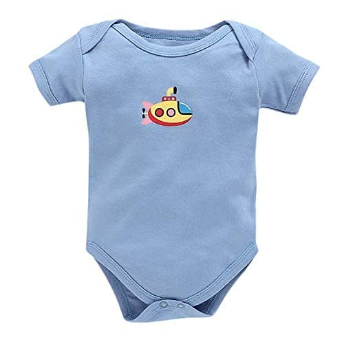 EIO Baby's Cotton Printed New Born Baby Gift Set -13 Pieces (Bluee) 4