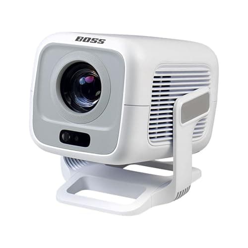 BOSS X900 Pro Smart AI Projector | Native 1080P Full HD, 8K Supported | 900 ANSI | Sealed Optical Engine | Auto Focus & AI Keystone | Android 13 | WiFi & Bluetooth | Voice Remote |
