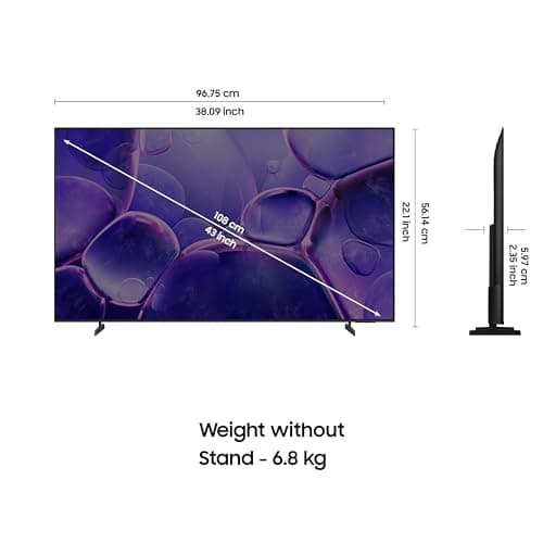 Samsung 108 cm (43 inches) Crystal 4K Vista Ultra HD Smart LED TV UA43UE81AFULXL 5