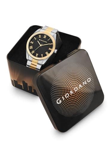 Giordano Classic Formal Analog Watch for Men with Stainless Steel Strap and Roman Numeric Indices -GZ-50112 6