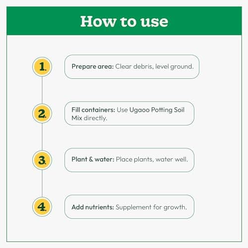 Ugaoo Organic Potting Soil Mix for Plants – 5 Kg | Ready to Use Garden Soil for Cactus & Succulents, Indoor, Outdoor & Flowering Plants | Red Soil with Cow Manure | Home Garden Potting Mixture 6