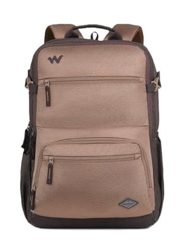 Wildcraft Drifter 45 Laptop Backpack Bag for Man & Women, 45L Ideal bags for men Office use/School/College Boys and Girls, 4 Compartment Bag, Brown