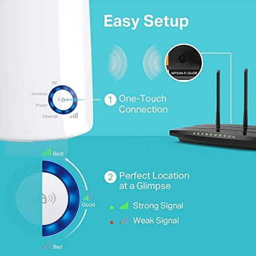 TP-Link TL-WA850RE N300 Wireless Range Extender, Broadband/Wi-Fi Extender, Wi-Fi Booster/Hotspot with 1 Ethernet Port, Plug and Play, Built-in Access Point Mode 2
