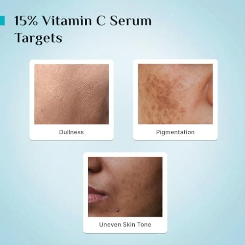 Pilgrim 15% Vitamin C Serum 20 ml for Glowing Skin with Ferulic Acid & Kakadu Plum | Advanced Dark Spot Corrector, Hyperpigmentation & Brightening Face Serum | For All, Combination, Normal Skin 4