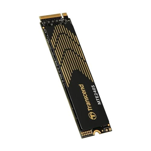 Transcend 1TB SSD NVMe PCIe Gen4 x4 240S, Solid State Drive, M.2 2280, Sequential Read/Write - up to 3,800/3,200 MB/s - TS1TMTE240S