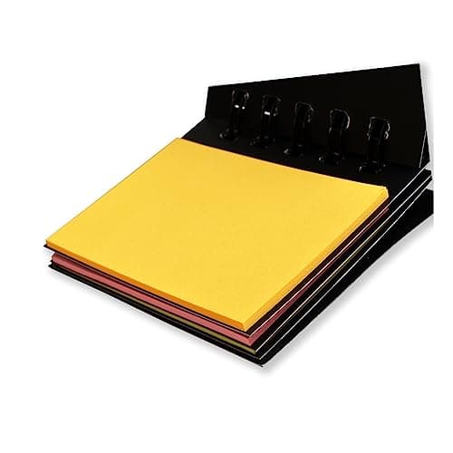 Amazon Brand - Solimo Sticky Notes Pad, Pocket-Size, Wirobound (2 x 3 Notes and Flags, 5 Colours) 5