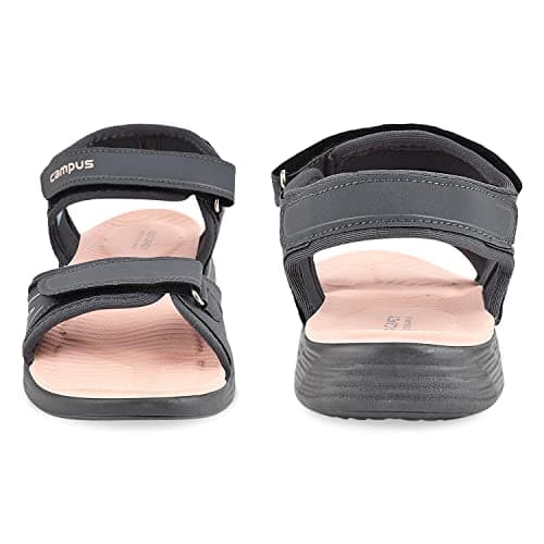 Campus Women's GC-2208L M.GRY/PEACH Sports Sandals - 6UK/India GC-2208L 5