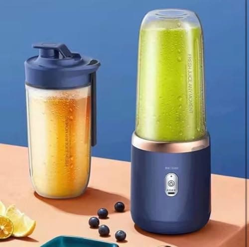 Portable Mini Blend Juicer Machine for Healthy Smoothies, Fresh Juices and Protein Shakes, USB Charging Travel Blender Cup 2