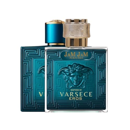 Perfume for men Inspired by Varsece Eros | Men’s Eau de Parfum Spray | Long Lasting Masculine Scent with Mint, Candy Apple & Vanilla | Premium Concentrated Fragrance | 50ml