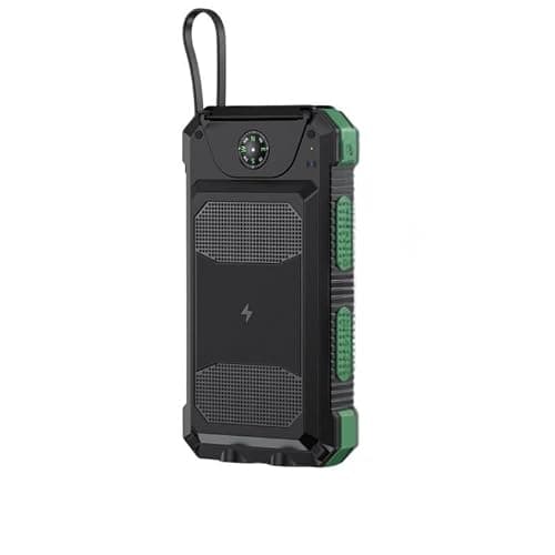 Yashidun® Outdoor Solar Power Bank 20000mAh with Wireless Charging Fast Charging Support