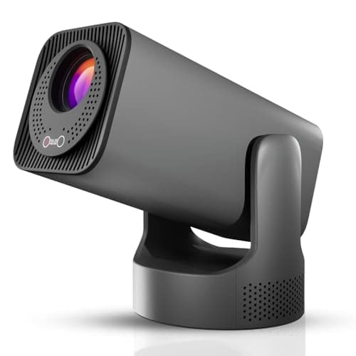 WZATCO Yuva Go Max, Android 13, Fully Automatic, Smart Home Projector 4k Ultra HD, Native 1080P, Live TV, HDMI ARC, WiFi 6 & BT, Screen Mirroring, 11000 Lumens, Portable Room Cinema, Grey 3