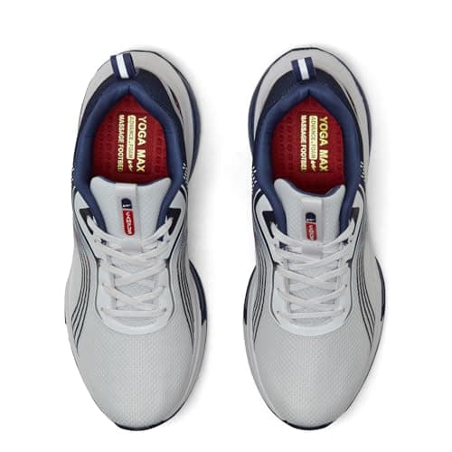 Campus Men's LAM Running Shoes WHT/Navy - 10UK/India 4