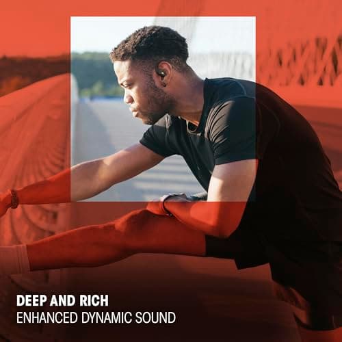 JBL Endurance Zone - True Wireless Open-Ear Sport Headphones with 4 mics for Crisp, Clear Calls, Water & dust Proof (IP68), and Up to 32 Hours of Playtime, Plus Speed Charge (Black/Grey) 4