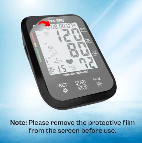 TATA 1mg Clinically Validated Blood Pressure Monitor| Gold Plated Microcontroller for High Precision| Arm Movement Detection Technology| Dual Power Option - USB Type C & AA Battery, Black 5