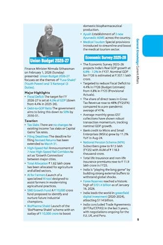 Arihant General Knowledge 2027 | with Current Affairs Update For All Competitive Exams | UPSC, State PSC, SSC, Bank, Railways RRB, Defence NDA/CDS, ... State Govt and other |English Medium 4