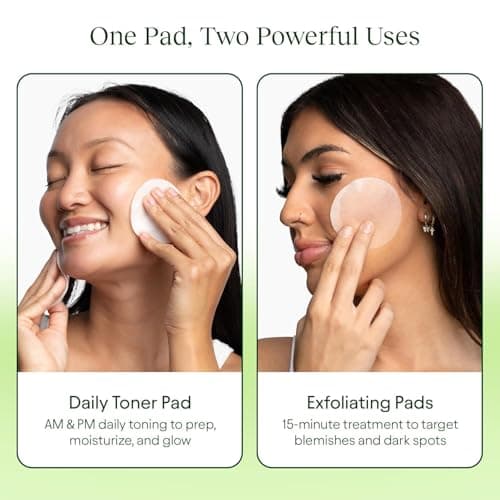 Toning Polish Pads - Korean Skincare for Dark Spots, Wrinkles & Dull Skin - Hydrating Facial Treatment with Snail Mucin, Niacinamide, Peptides & Centella - 100 Count 5