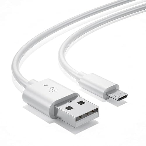 Micro usb cable for Samsung Galaxy E5, Samsung E5 (E 5) Fast Charging Original Like Cable Android Phones, Tablets, 480mbps Data Transfer Speed, Made in India (NJ1- WHITE) 4