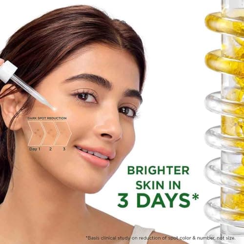 Garnier Skin Naturals, Face Serum, Brightening and Anti-Dark Spots, Bright Complete Vitamin C Booster, 15 ml (Pack of 2) 4