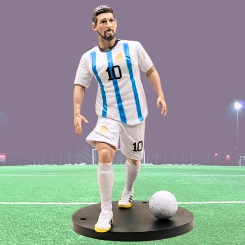 Blue Aura Football Star Action Figure Height-17cm Collectible Figurine | Mssi- Ball
