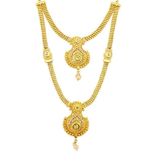 Sukkhi Traditional Gold Plated Peacock Design Necklace Set For Women 6