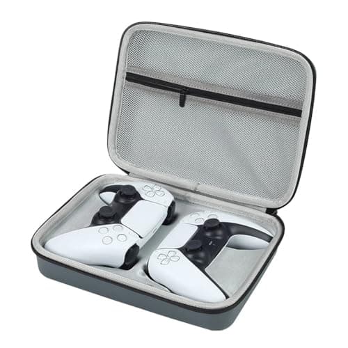 OIVO INDIA Hard Carry Case Compatible with PlayStation DualSense, PS4 & Xbox Controllers – Water-Resistant Travel Cover for 2 Controllers