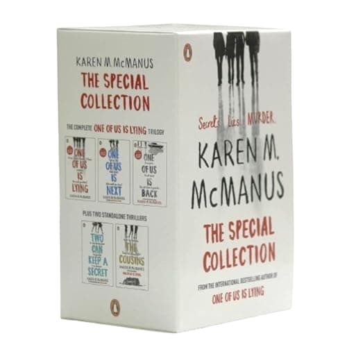 Karen M. McManus: The Special Collection 5 Books Boxset (One Of Us Is Lying, One Of Us Is Next, One Of Us Is Back, Two Can Keep A Secret and The Cousins) 4