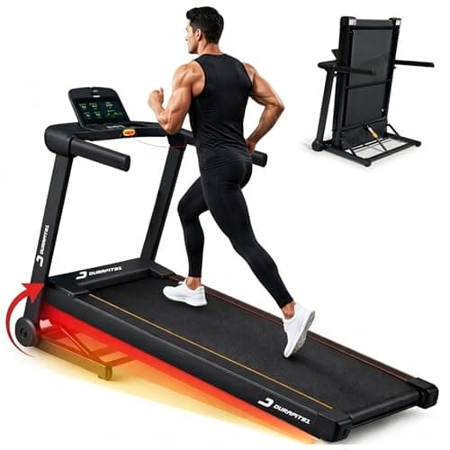 Durafit91™ Surge 5 HP Peak BLDC Motorized Treadmill | 25 Level Auto Incline | Max User Weight 140 Kg| Home Cardio | Max Speed 16 Km/Hr | Bluetooth Speaker | Wynd app | Home use
